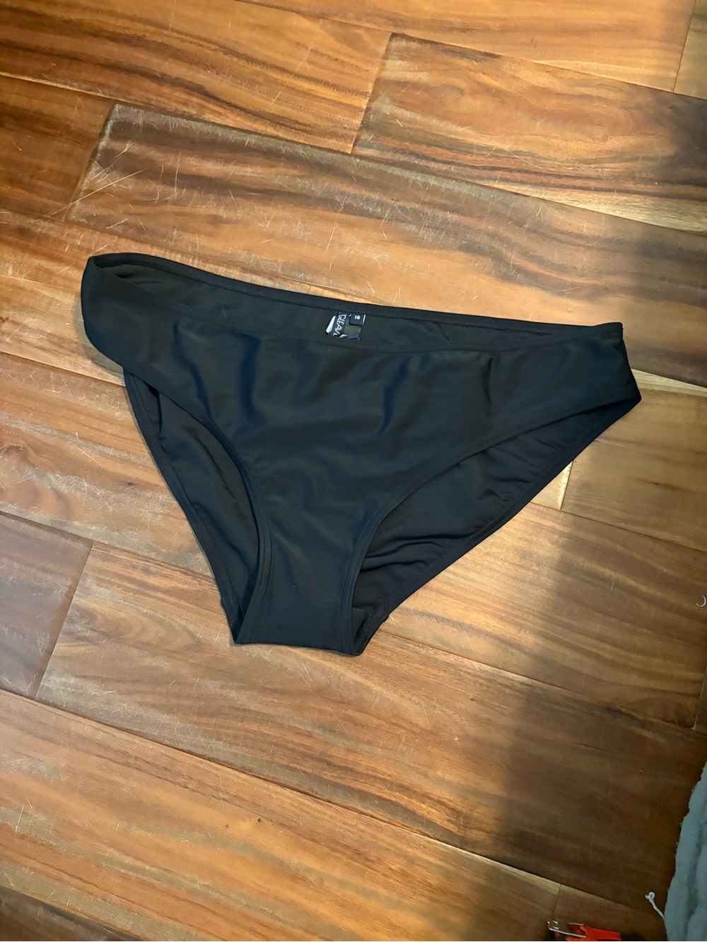 NWT Figleaves Black Classic Bikini Bottoms Size 16 Full Coverage Swim